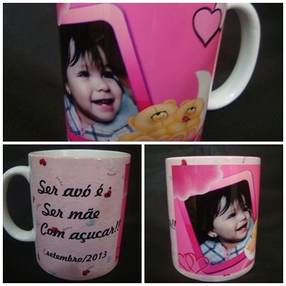 CANECA DE PORCELANA