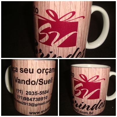 CANECA DE PORCELANA